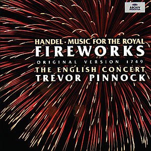 Handel / Music For The Royal Fireworks - Hanson / English Concert / Pinnock - Musik - ARCHIV PRODUKTION - 0028945345123 - 11. August 1997