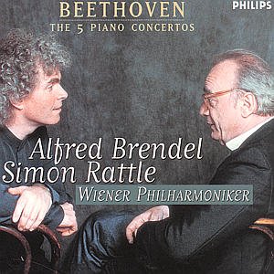 Cover for Rattle Simon · Beethoven: the 5 Piano Concertos (CD) (1999)