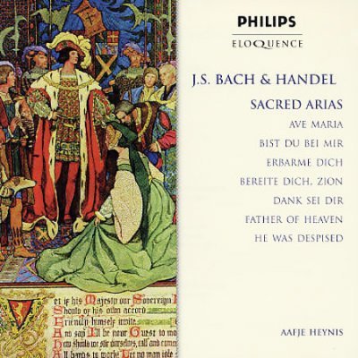 Cover for Bach / Handel · Sacred Arias (CD) (2003)