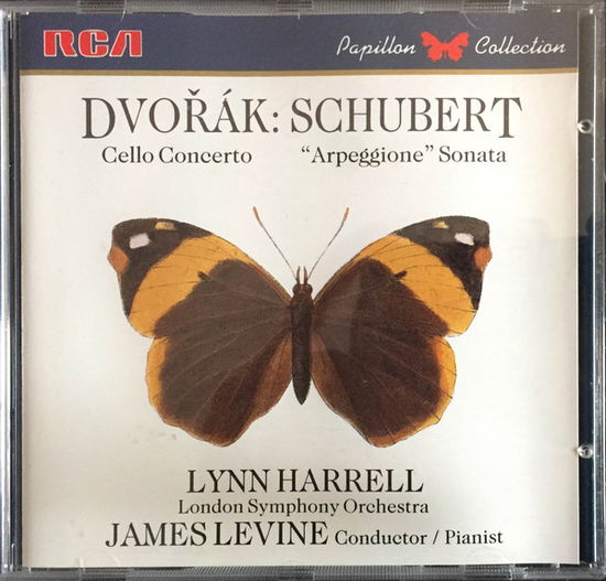 Cover for Harrell L. / London Symphony Orchestra / Levine James · Concerto in B Minor Op. 104 / Sonata in a Minor D.821 (Arpeggione) (CD) (1987)