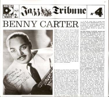 Cover for Carter Benny  · Benny Carter (1928-1952) (CD)