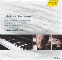 Cover for Beethoven / Oppitz · Piano Sonatas 1 (CD) (2006)