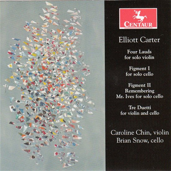 Cover for Carter / Chin / Snow · Elliott Carter (1909-2012) (CD) (2014)