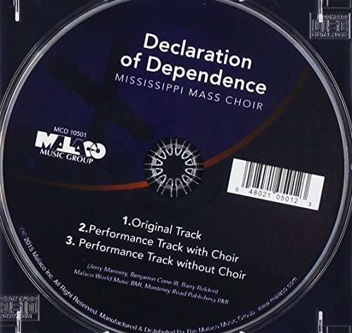 Cover for Mississippi Mass Choir · Declaration of Dependence (CD) (2015)