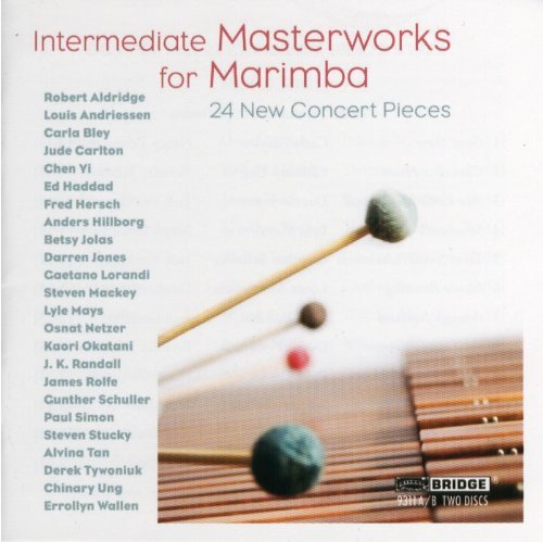 Cover for Bley / Johnston / Schuller / Zeltsman / Stout · Masterworks for Marimba (CD) (2009)