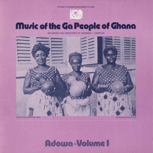 Cover for Ga People Ghana: Adowa 1 / Var (CD) (2012)
