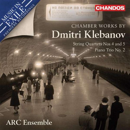 Cover for Arc Ensemble · Dmitri Klebanov Chamber Works (CD) (2021)