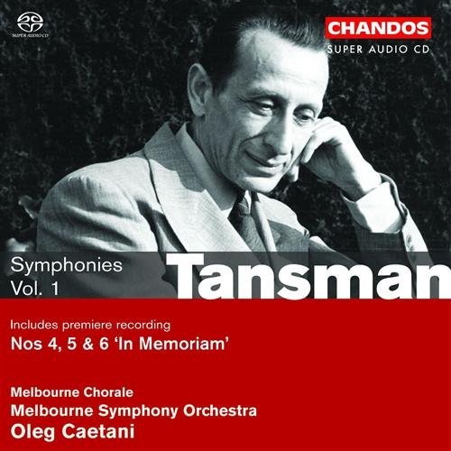 Cover for A. Tansman · Symphony No.4-6 Vol.1 (CD) (2006)