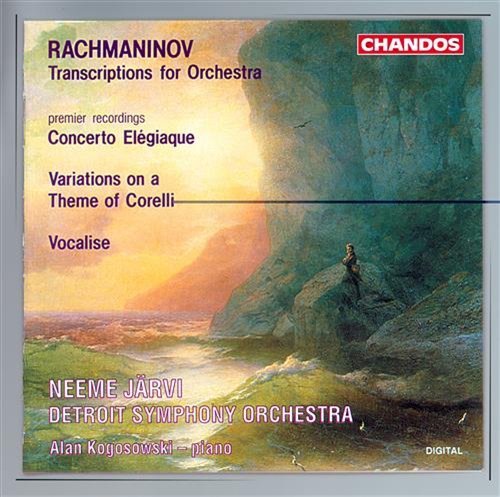 Cover for Jarvidetroit Sokogosowski · Rachmaninov  Concerto Elegiaque (CD) (1996)