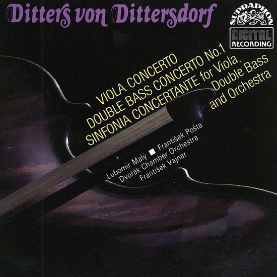 Dbl Bass Cto / Viola Cto / Sfa Concertante - Dittersdorf / Dvorak Cham Orch, Vajnar - Música - SUP - 0099925095123 - 1 de novembro de 1998