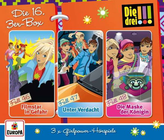 Die 16. 3er Box: Folgen 46-48 - Die Drei - Music - Europa - 0190759012123 - October 11, 2019