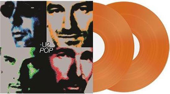 Cover for U2 · Pop (Orange 2lp) (LP) [Coloured edition] (2020)