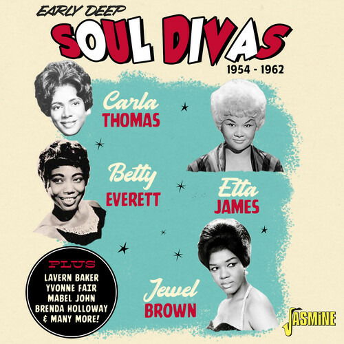 Early Deep Soul Divas 1954-1962 - V/A - Musique - JASMINE RECORDS - 0604988115123 - 19 août 2022