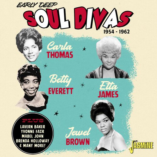 Early Deep Soul Divas 1954-1962 - V/A - Musik - JASMINE RECORDS - 0604988115123 - 19. august 2022