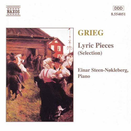 Lyric Pieces (Selection) - Grieg - Musiikki - NAXOS - 0636943405123 - perjantai 6. lokakuuta 2000