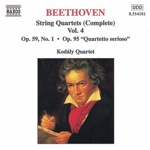 String Quartets Vol.4 - Ludwig Van Beethoven - Musik - NAXOS - 0636943418123 - 15. Juni 1998