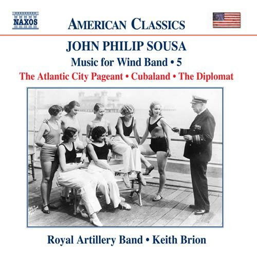 Cover for Royal Artillery Band / Brion · Sousa / Music For Wind Band - 5 (CD) (2004)