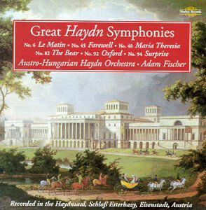 Great Haydn Symphonies - Haydn / Austro-hungarian Haydn Orch / Fischer - Musik - NIMBUS - 0710357704123 - 11. januar 2000