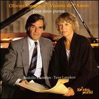 Visions De L'amen Pour Deux Pianos - Lonskov, Tove & Rodolfo Llambias - Musiikki - KONTRAPUNKT - 0716043203123 - perjantai 4. tammikuuta 2019