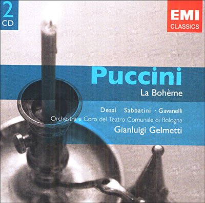 Cover for Puccini / Gelmetti · La Boheme (CD) [Remastered edition] (2006)