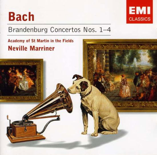 Cover for J.s. Bach · Brandenburg Concerto 1-4 (CD) (2004)