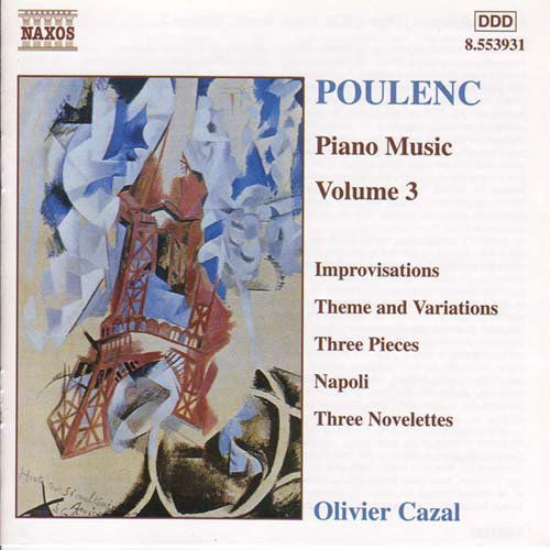 Piano Music 3 - Poulence / Cazal - Música - NAXOS - 0730099493123 - 14 de março de 2000