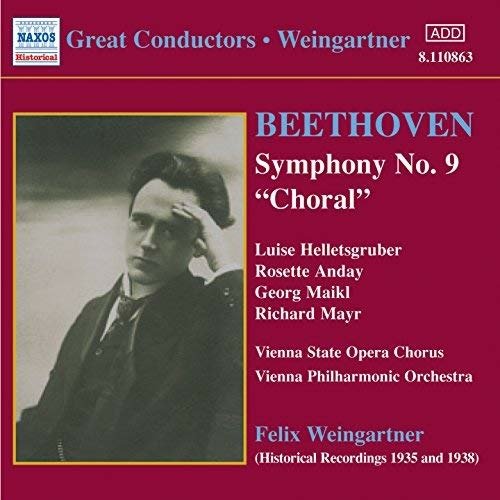 Cover for Ludwig Van Beethoven · Symphony No. 9 (CD) (1988)