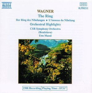 Cover for Wagner / Mund / Czecho-slovak Rso · Ring (CD) (1994)