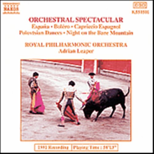 Orchestral Spectacular - Leaper,adrian / Rpo - Muzyka - NCL - 0730099550123 - 15 lutego 1994