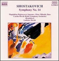 Cover for Shostakovich / Slovak / Czecho-slovak Rso · Symphony 14 (CD) (1994)
