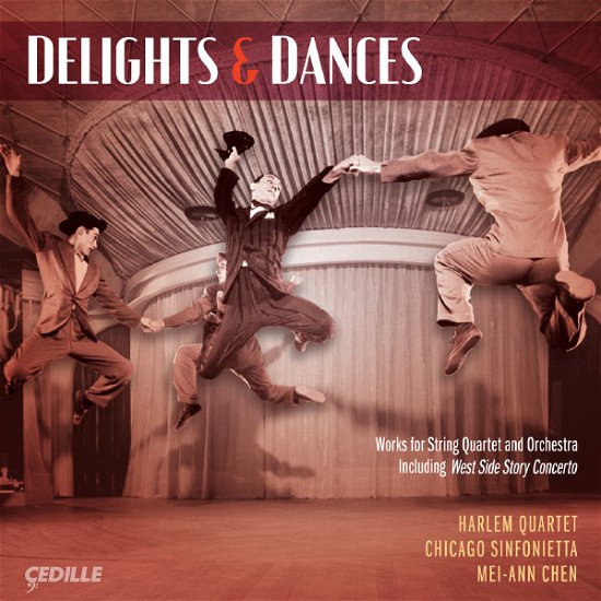 Cover for Abels / Chicago Sinfonietta / Harlem Quartet · Delights &amp; Dances (CD) (2013)