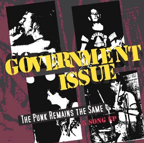 Cover for Government Issue · The Punk Remains The Same (CD) (2014)