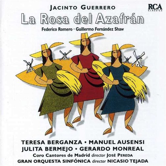 La Rosa Del Azafran - Zarzuela - Musikk - SONY SPAIN - 0743213303123 - 3. desember 1991