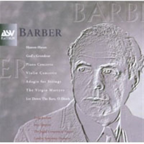 Cover for Barber · Violin Concerto (CD) (2012)