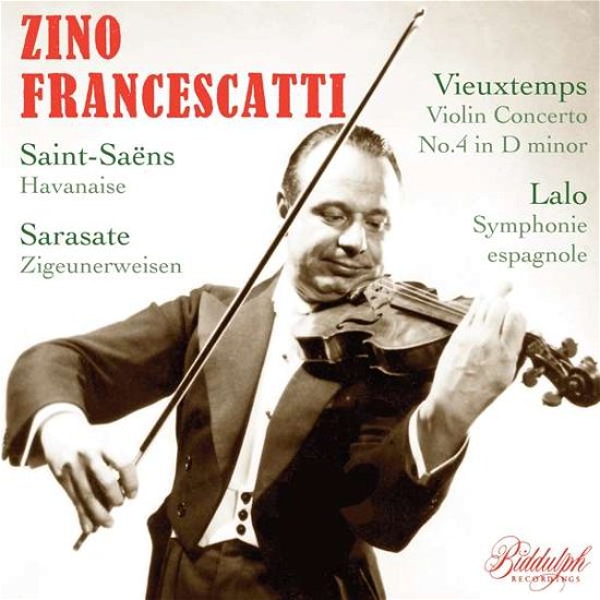 Cover for Zino Francescatti · Plays Lalo &amp; Vieuxtemps (CD) (2021)