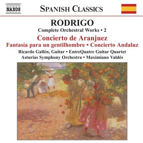 Cover for Gallenasturias Sovaldes · Rodrigocomplete Orchestral Works 2 (CD) (2002)