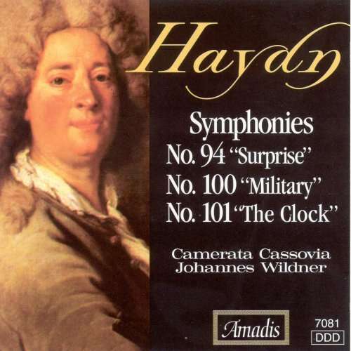 Cover for Camerata Cassovia / Wildner, Johannes · HAYDN: Symphonies 94,100,101 (CD) (2000)