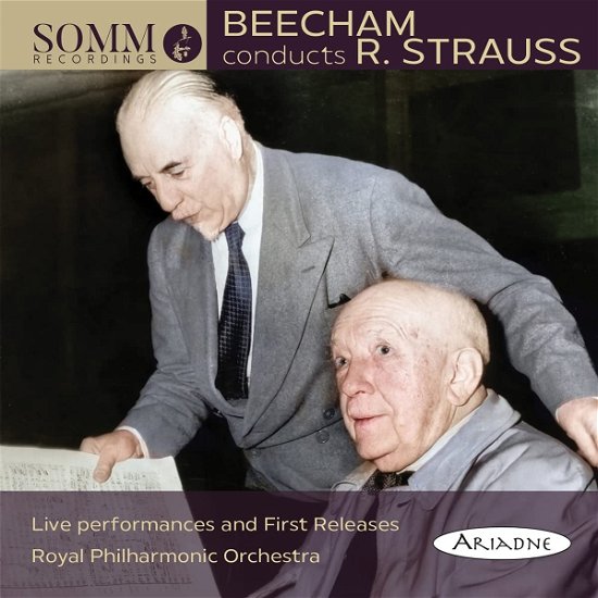Cover for Strauss / Roya Philharmonic Orchestra · Thomas Beecham Conducts R. Strauss (CD) (2023)