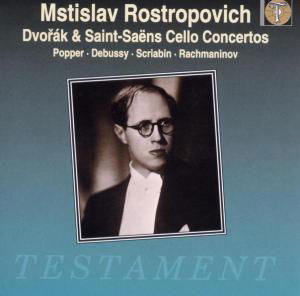 Cover for Rostropovich Mstislav · Clair De Lune Testament Klassisk (CD) (2000)