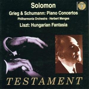 Cover for Solomon · Piano Concerto In A Testament Klassisk (CD) (2000)