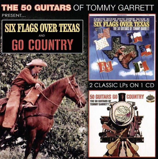 Six Flags Over Texas & 50 Guitars Go Country - Tommy Garrett - Muziek - NOTEFORNOTE - 0760137479123 - 1 oktober 2021