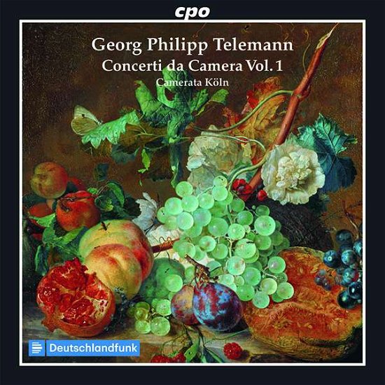Cover for Camerata Koln · Telemann / Concerti Da Camera - Vol 1 (CD) (2018)