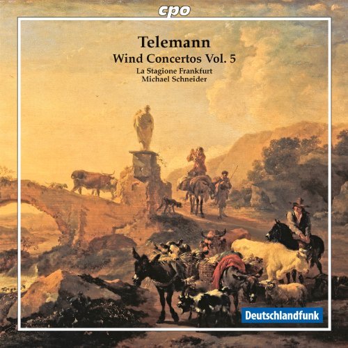 Cover for Telemann / Stagione Frankfurt / Schneider · Wind Concertos 5 (CD) (2011)