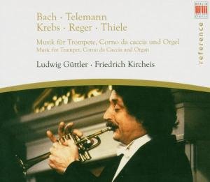 Cover for Bach / Krebs / Telemann / Reger / Thiele · Music for Trumpet Corno Da Caccia &amp; Organ (CD) (2006)