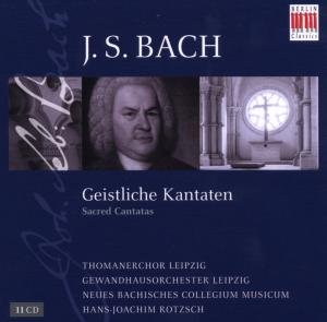 Sacred Cantatas - Bach,j.s. / Gewandhausorchester Leipzig / Rotzsch - Música - BERLIN CLASSICS - 0782124842123 - 6 de mayo de 2008