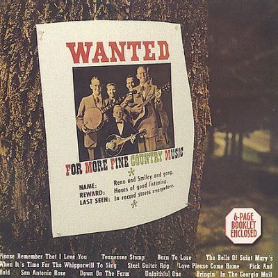 Cover for Reno &amp; Smiley · Wanted (CD) (2013)