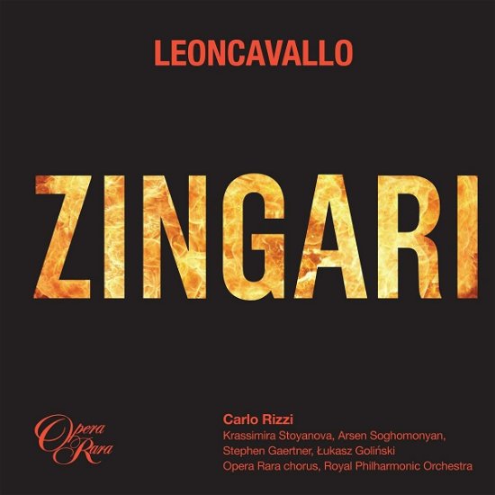 Cover for Carlo Rizzi &amp; Royal Philharmonic Orchestra · Leoncavallo: Zingari (CD) (2022)
