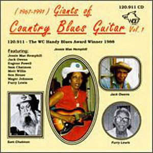 Cover for Various Artists · Giants Of Country Blues Guitar (CD) (2009)