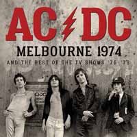 Cover for AC/DC · Melbourne radio broadcast 1974 (CD) (2017)