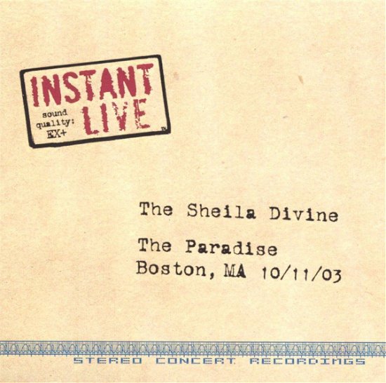 Cover for Sheila Divine · Paradise (CD) (2017)